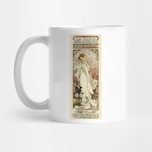 SARAH BERNHARDT Paris Theater Poster Art Nouveau by Alphonse Mucha Mug